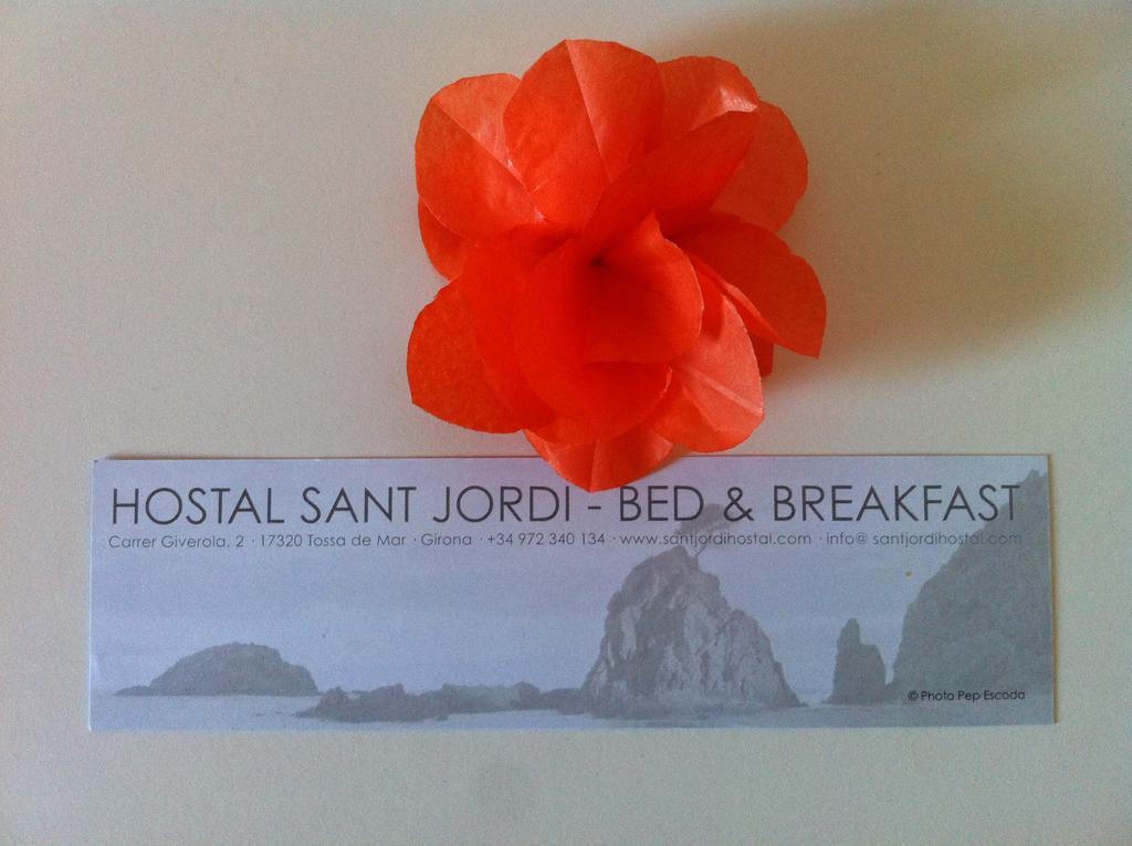 Hostal Sant Jordi Tossa de Mar Exteriér fotografie